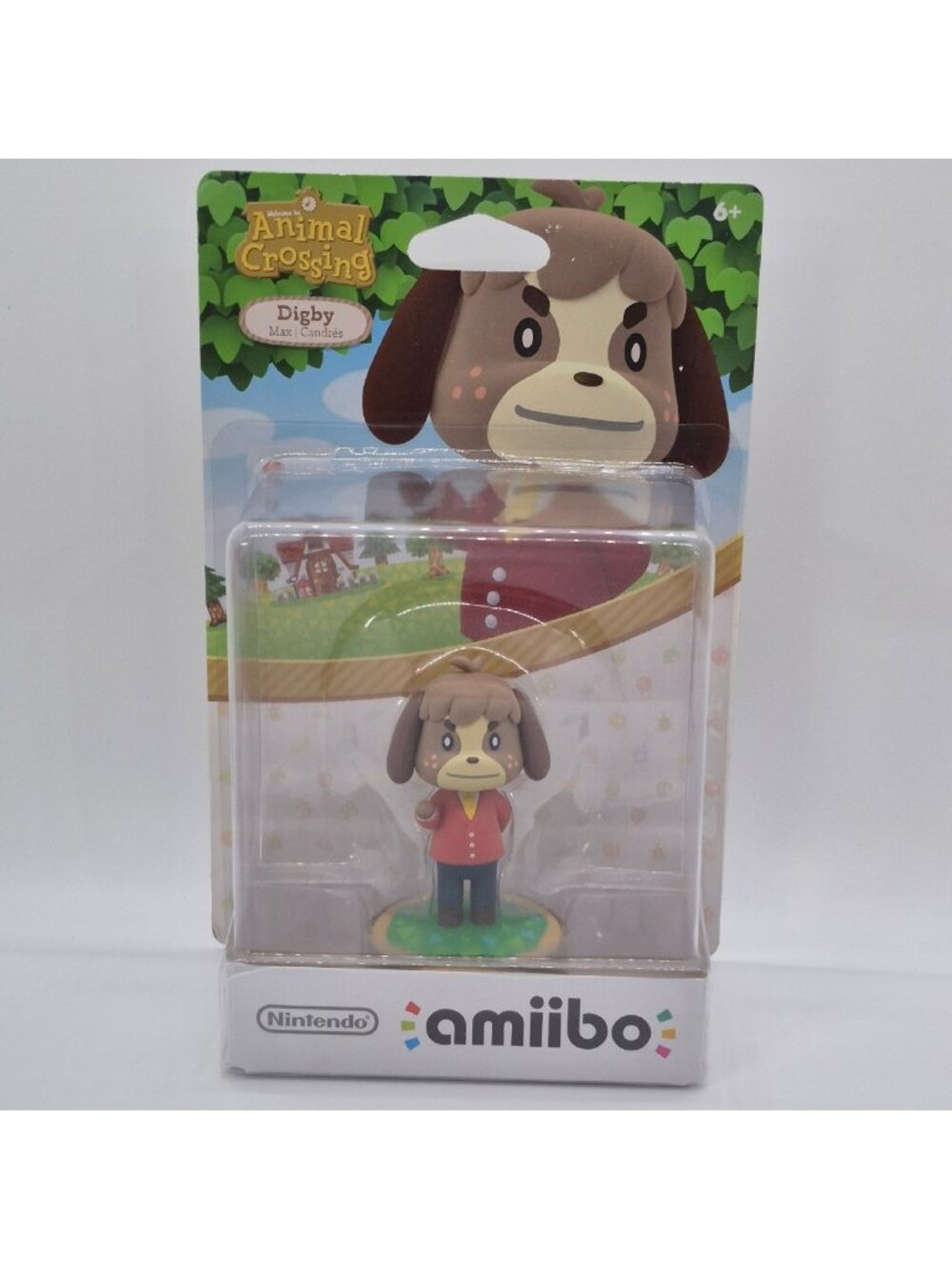 Digby amiibo Nintendo Animal Crossing Figure Wii U Switch New Sealed